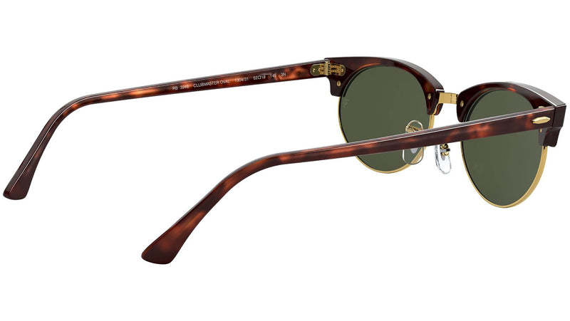 Clubmaster Oval RB3946 130431 mock tortoise